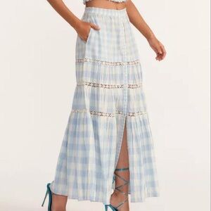 Love Shack Fancy Bellarose Skirt
Blue Patriot NWT